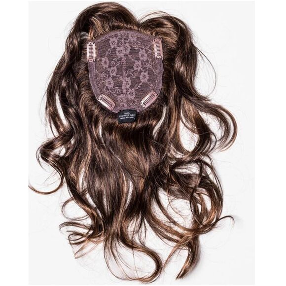 WigPro 806S Top Blend (TOPPER) Wig Pre Styled 4-Clips Synthetic Color 16/22. - Picture 4 of 7
